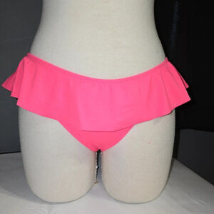 🆕Victoria’s Secret Cheeky with Ruffle NEW Swim Bottoms, Small
